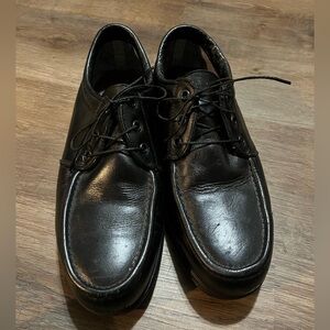 Red Wing Shoes Black Leather Oxfords Size 9 1/2 EEE